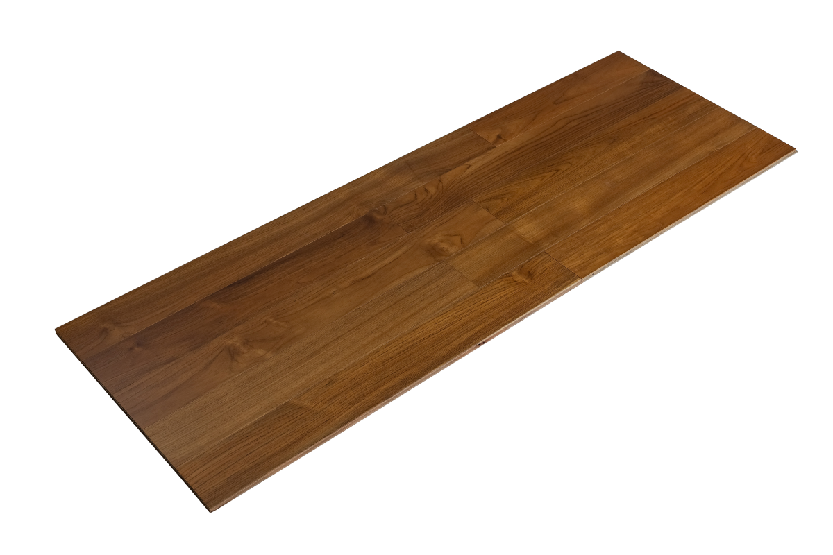 Инженерная доска Ekzofloor/Экзофлор  Тик лак 15х125х400-1200